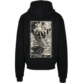 MERCHCODE Hawai Oversized Hoody Herren Schwarz S