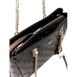 GUESS Tisha 3 Comp Stofftasche - Black Logo - One Size