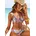 VIVANCE Bikini-Hose Damen Grau/Mehrfarbig 44