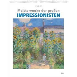 Meisterwerke der großen Impressionisten   - Kalender 2026