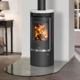 Oranier Rota Top 2.0 Stahl schwarz/Kalkstein bianco