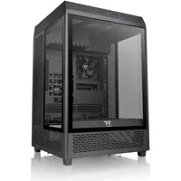 Thermaltake The Tower 500 Black Midi-Tower ATX Gehäuse schwarz, Seitenfenster