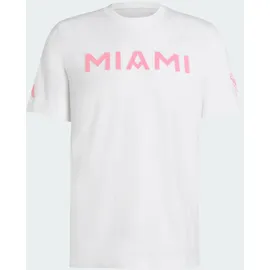 adidas Inter Miami CF T-shirt white/bliss pink M
