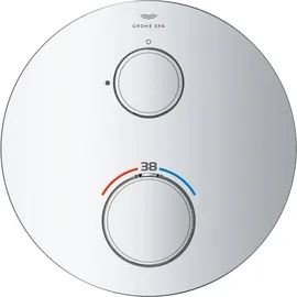 Grohe Atrio Thermostat-Brausearmatur Silber