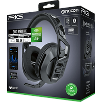 nacon RIG 600HX PRO, On-ear Gaming-Headset Bluetooth Schwarz