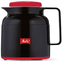 Melitta Isolierkanne schwarz/rot 1 l