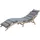 Merxx Waikiki Sonnenliege 172 x 62 x 54 cm Grau