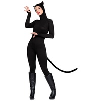 My Other Me Schwarzes Katzen-Kostüm für Erwachsene in verschiedenen Größen (S)
