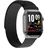 Eckig / Schwarz Silikonarmband Schwarz