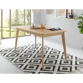 furn.design Esstisch "Isgard" in Scandi Eiche Küchentisch skandinavisch ausziehbar 140 180 cm - Braun