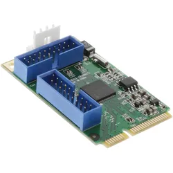 InLine Mini-PCIe Karte - 4x USB 3.2 Gen.1