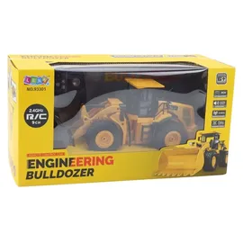 LeanToys RC-Baumaschine Bagger Bulldozer CH RTR Gelb