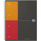 Oxford Collegeblock Notebook kariert DIN A4 Rand rundum, 1 Block