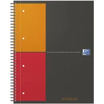 Oxford Collegeblock Notebook kariert DIN A4 Rand rundum, 1 Block