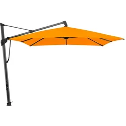 Glatz Ampelschirm Sombrano S+ 300 x cm Polyacryl Orange Mandarine