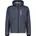 Herren Zip Hoodie Softshell Jacke Größe XXL grau