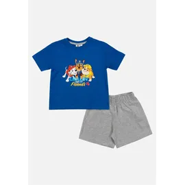 Paw Patrol Schlafanzug Chillin Friends Pyjama Set Kurzarm in blau - blau/grau - 98, - 104,
