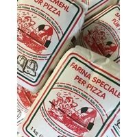 10 Packungen a 1,0 Kg Pizzamehl vom Shop-of-Wonder ® Weizenmehl Typ 00 geeignet für die Zubereitung von Pizza, Pizzabrötchen und Ciabatta