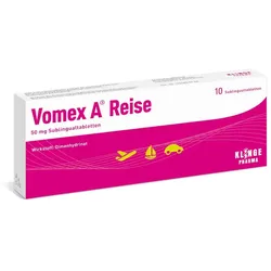 Vomex A Reise 10 St Sublingualtabletten
