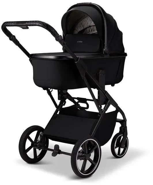 MOON Kombi-Kinderwagen Ciao Onyx Aluminium