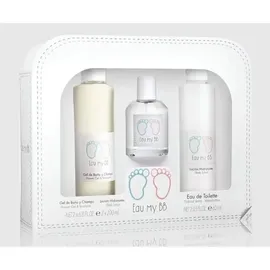 Eau My BB for Kids 3-teiliges Geschenkset mit Eau de Senteur EdT 60 ml + 200 ml Duschgel + 200 ml Body Lotion