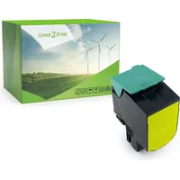 Green2Print Toner gelb 4000 Seiten ersetzt Lexmark C544X1YG, C544X2YG