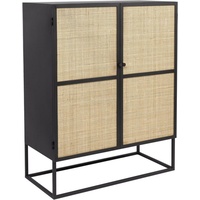 ZUIVER Highboard Guuji Lack Schwarz