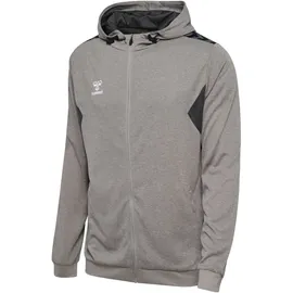 hummel Authentic Pl Kapuzenjacke grau XL