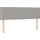 vidaXL Boxspringbett 140 x 200 cm Hellgrau