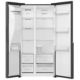 Gorenje NRS917C61BX Side-by-Side (528 l, 1786 mm hoch, Schwarz)