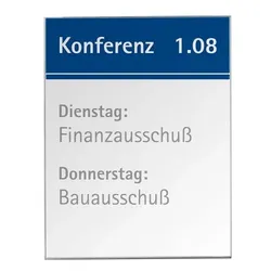 RIO Türschild ~DIN A5, Format: 149,5x212 mm