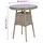 vidaXL Bistroset 3-tlg. braun