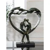 Casablanca by Gilde Skulptur "Kiss under Tree, braun