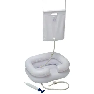 Sundo Homecare aufblasbares Haarwaschwannen-Set Extra 1 St