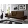 W.Schillig Couch Mikrofaser 3-Sitzer Braun