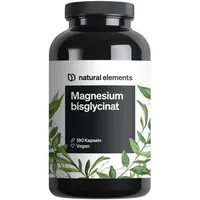 Natural Elements Magnesium Glycinat Kapseln 180 St.