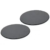 Schieferplatten rund Ø 30cm - 2erSet