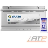 VARTA AUTOBATTERIE 12V 100Ah STARTERBATTERIE 830A INK LIQUI MOLY BATTERIEPOLFETT