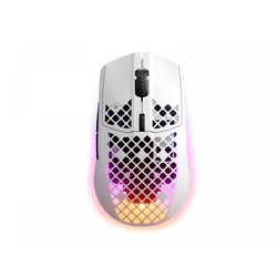 SteelSeries Aerox 3 Kabellos Gaming-Maus - Snow White