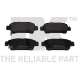 NK Bremsbelagsatz, Scheibenbremse