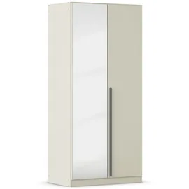 Rauch »Alba« Kleiderschrank 2-türig, mit Spiegel, Farbe beige - Holz / Holz