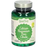 GreenFood Nutrition Calcium Magnesium Zink Citrate Kapseln 120 St.