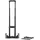 Adam Hall Hardware 34725 B Trolley 3 Auszüge abnehmbar, Länge 380-960 mm