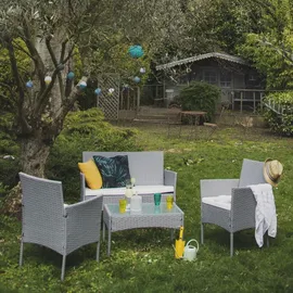 Happy Garden 901GC Gartenmöbel-Set Stahl