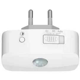 Ansmann Sensor-Nachtlicht NL30 AC 1600-0778 Nachtlicht mit Bewegungsmelder Rechteckig LED Warmweiß Weiß
