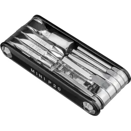 Topeak Mini P20 Multitool schwarz, 20 Funktionen
