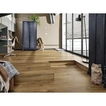 MeisterWerke MEISTER Designboden next DL 500 S 2052 x 220 x 8 mm 7130 Schlosseiche muskat Porensynchron-Struktur