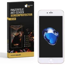 6x Panzerfolie für iPhone 7 ANTI-SCHOCK Displayschutzfolie Schutzfolie HD KLAR