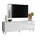 lookway SANAYI TV-Lowboard 156x54x38 cm Weiß Holzwerkstoff