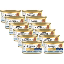 Purina Gourmet Gold Mousse mit Thunfisch 12x85g